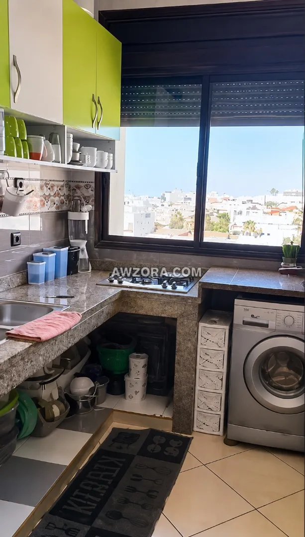 شقة حرة للبيع بمدينة أزمور R+2 مع السطح 3